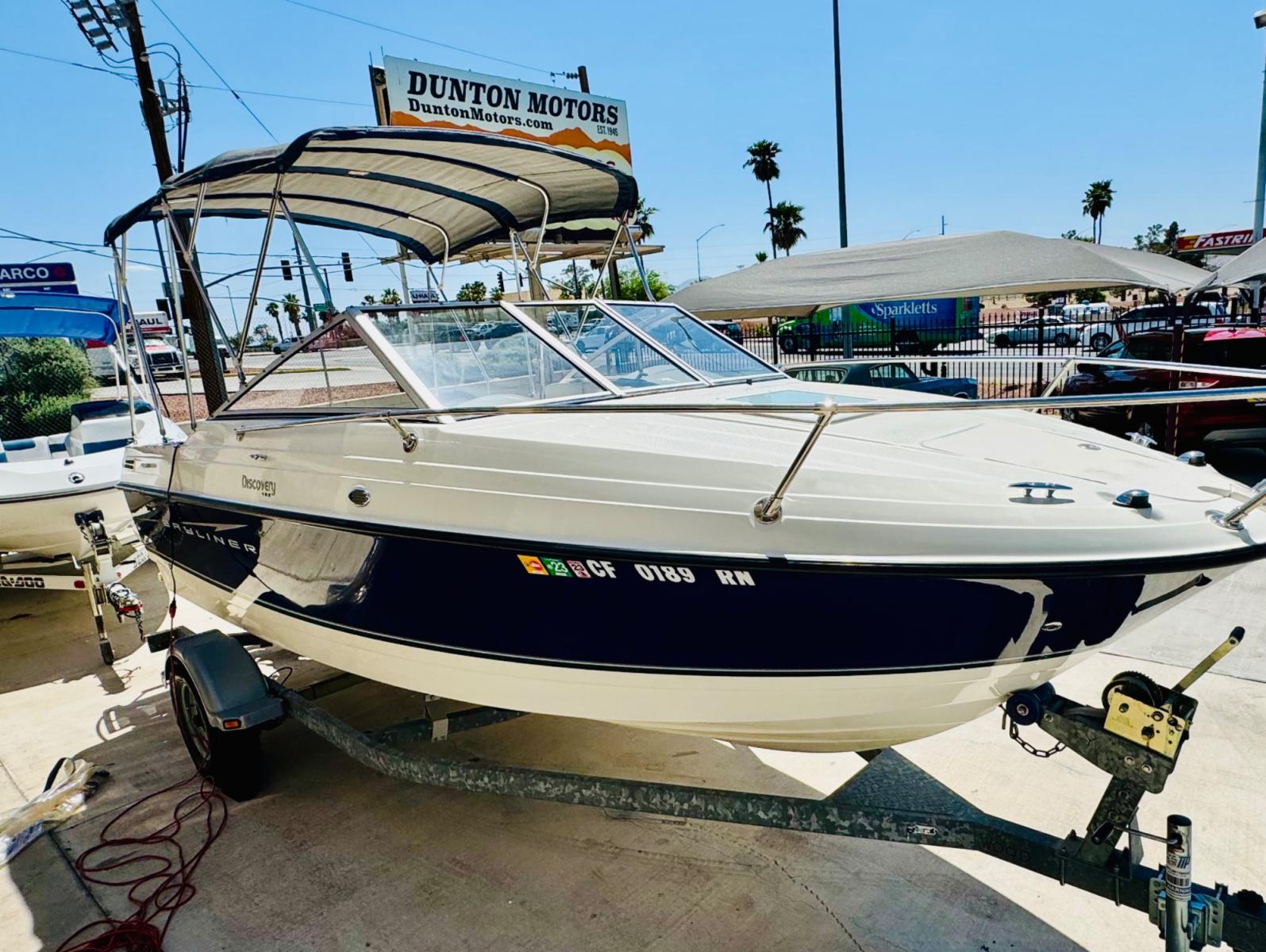 2007 Bayliner Discovery 192 , located at 2190 Hwy 95, Bullhead City, AZ, 86442, (928) 704-0060, 0.000000, 0.000000 - On consingment. 2007 Bayliner Discovery 192. Recently serviced. Nice bimini top - Photo #1